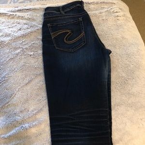 Silver mid jeans